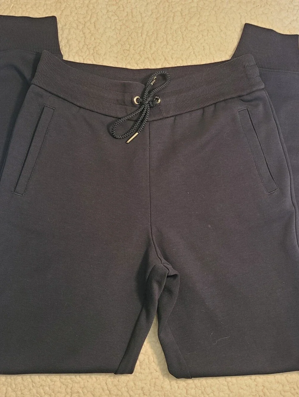Armani Exchange A|X Navy Sweats White Script Logo Mens S